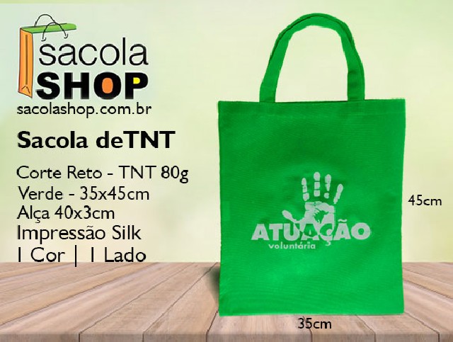 Foto 1 - Sacola shop - sacolas personalizadas